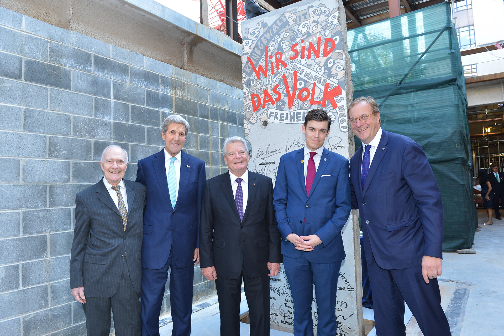 Mauerstück in Washington D.C.