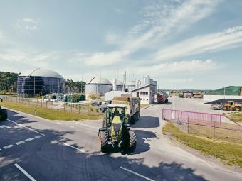 BALANCE - Biogasanlage Satuelle Einfahrt